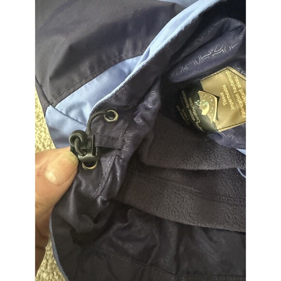 Columbia Interchange Jacket Women’s Plus Size 1X blue/white Fleece Lined - Picture 14 of 14